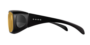 Receptor Fitover Black Lx1 Light Amber